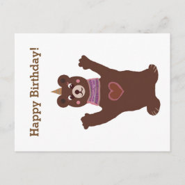 Postal Postcard Happy 1er cumpleaños