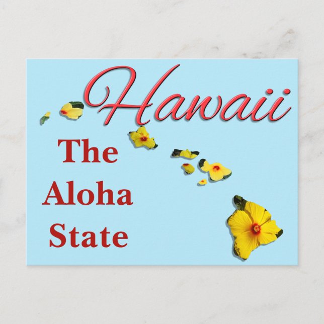 Postal Postcard - HAWAII (Anverso)