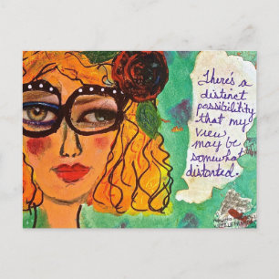 POSTAL POSTCARD-HAY UNA POSIBILIDAD QUE PUEDA SER MI PUNT