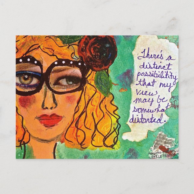 POSTAL POSTCARD-HAY UNA POSIBILIDAD QUE PUEDA SER MI PUNT (Anverso)