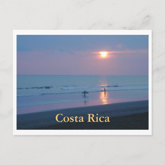 Postal Postcard Hermosa Blue Sunset (Anverso)