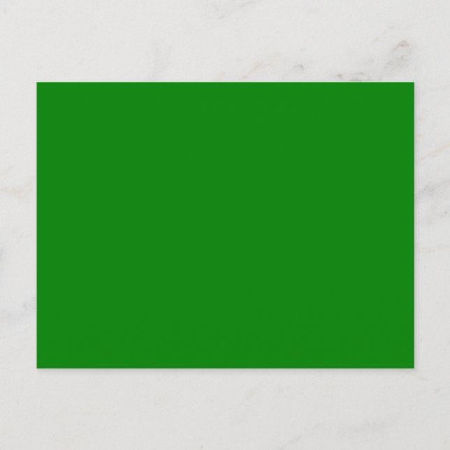 Postal Postcard I Love Green (Anverso)