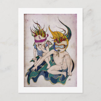 Postal Postcard - íbamos a salvar el mundo