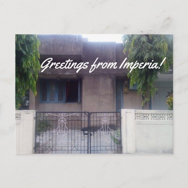 Postal Postcard Imperia (Anverso)