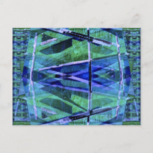 Postal Postcard inspirado en Bauhaus