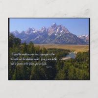 PostCard inspiradora - Tetones y río de serpiente
