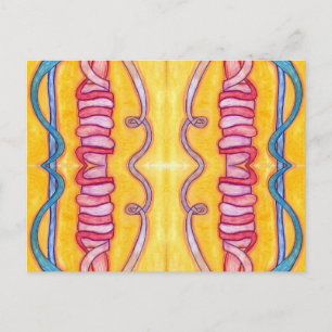 Postal Postcard intestinal