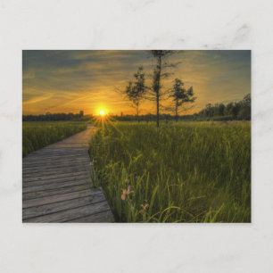 Postal Postcard Irwin Prairie Sunset