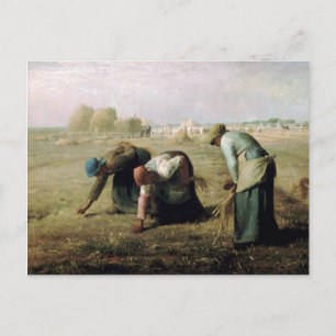 Postal Postcard Jean-François Millet - Gleaners 1857