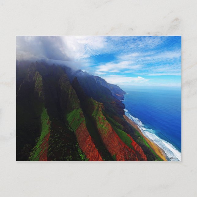 Postal Postcard Kauai, Hawaii (Anverso)