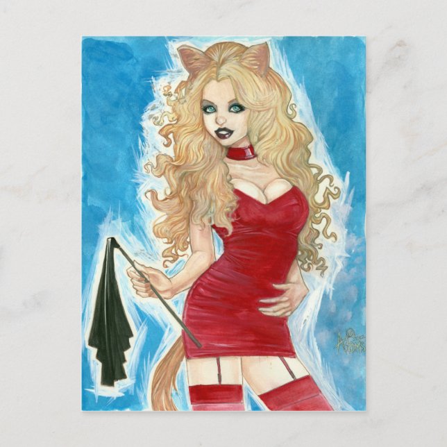 Postal Postcard Kitty (Anverso)