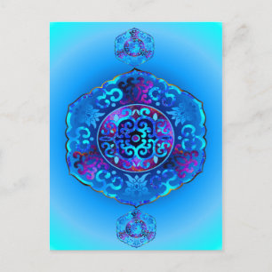 Postal Postcard kona Blues