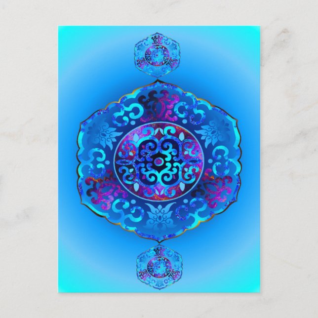 Postal Postcard kona Blues (Anverso)