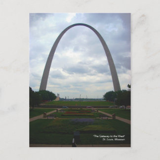 Postal Postcard "La puerta de entrada al Oeste"