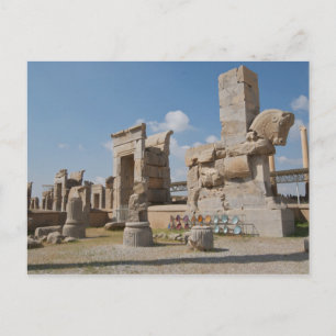 Postal Postcard - Las ruinas de Persépolis, Irán