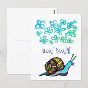 Postal Postcard lento