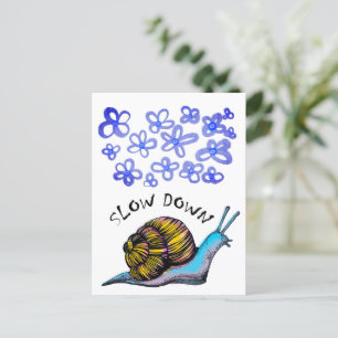 Postal Postcard lento