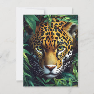 Postal Postcard LEOPARD #1