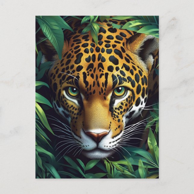 Postal Postcard LEOPARD #1 (Anverso)