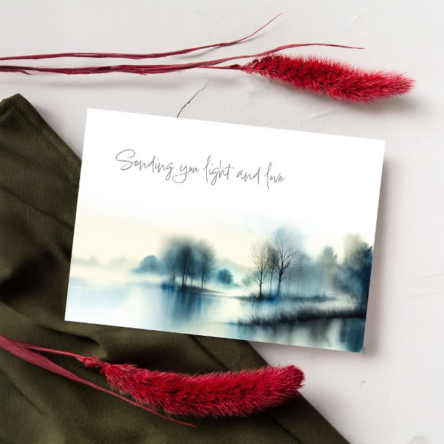 Postal Postcard "Light and love" (Subido por el creador)