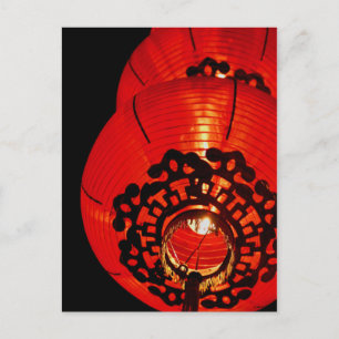 Postal Postcard - Linterna Roja