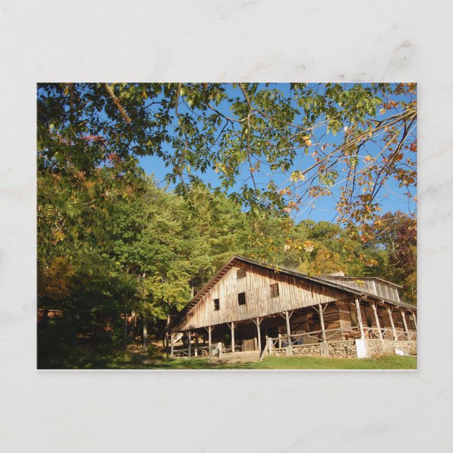 Postal Postcard- Lodge en otoño (Anverso)