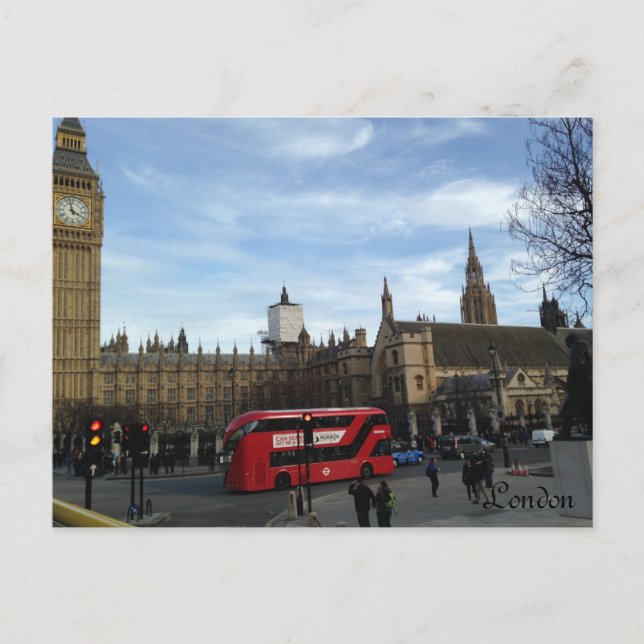 Postal Postcard London (Anverso)