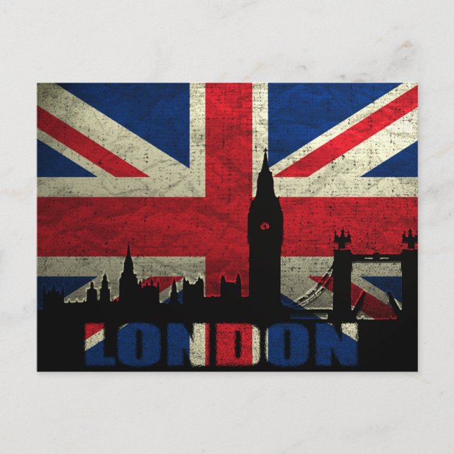 Postal Postcard London (Anverso)
