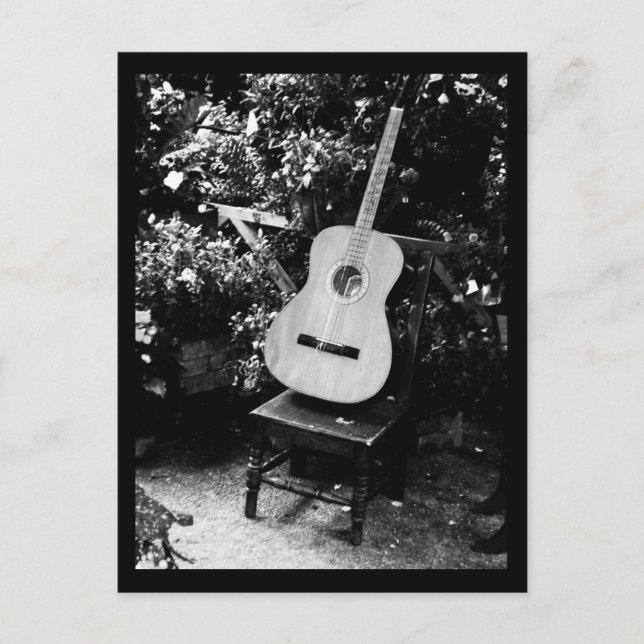 Postal Postcard-Love the Arts-Guitar (Anverso)