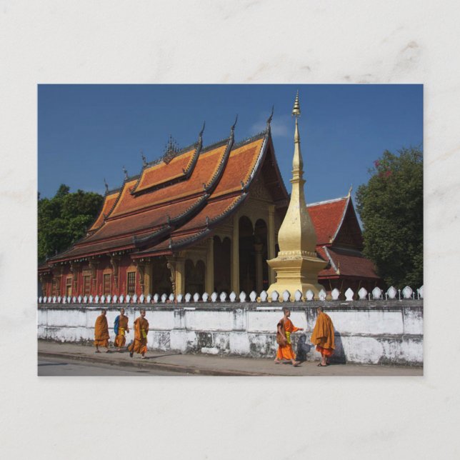Postal Postcard Luang Prabang, Laos (Anverso)