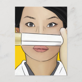 Postal Postcard Lucy Lu Kill Bill