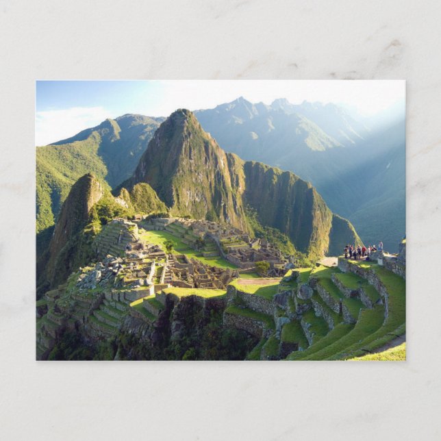 Postal Postcard Machu Picchu, Perú (Anverso)