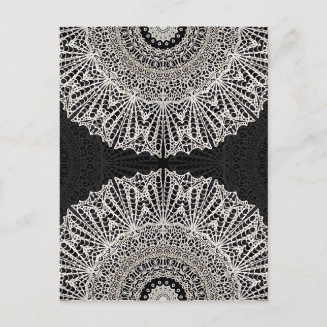 Postal Postcard Mandala Mehndi Style G384 (Anverso)