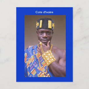 Postal Postcard, marfileño, L'Abissa