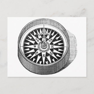 Postal Postcard - Mariner Compass