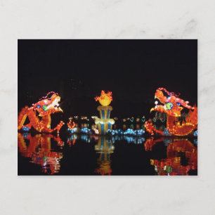 Postal Postcard Mid Otoño Festival Beijing, China