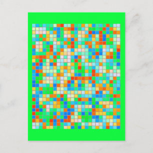 Postal Postcard-Misc/Abstract-Mosaics 12