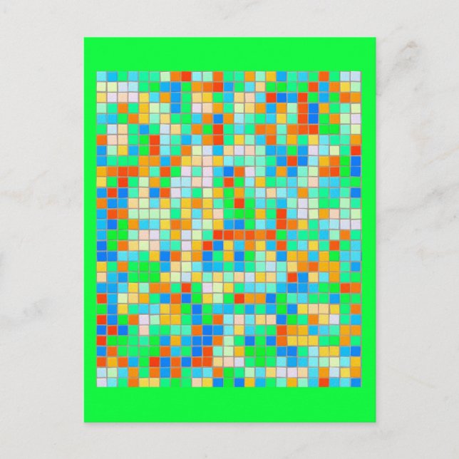 Postal Postcard-Misc/Abstract-Mosaics 12 (Anverso)