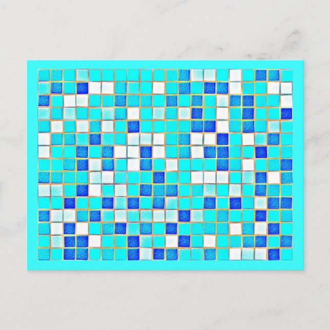 Postal Postcard-Misc/Abstract-Mosaics 13 (Anverso)