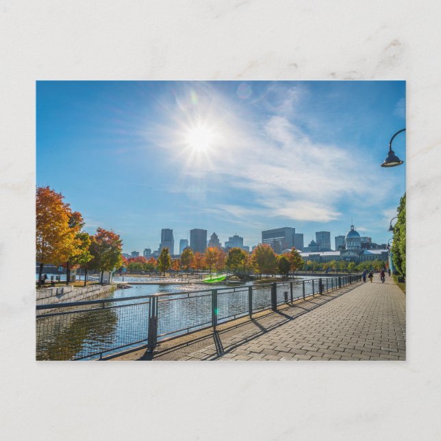 Postal Postcard Montreal, Canadá (Anverso)
