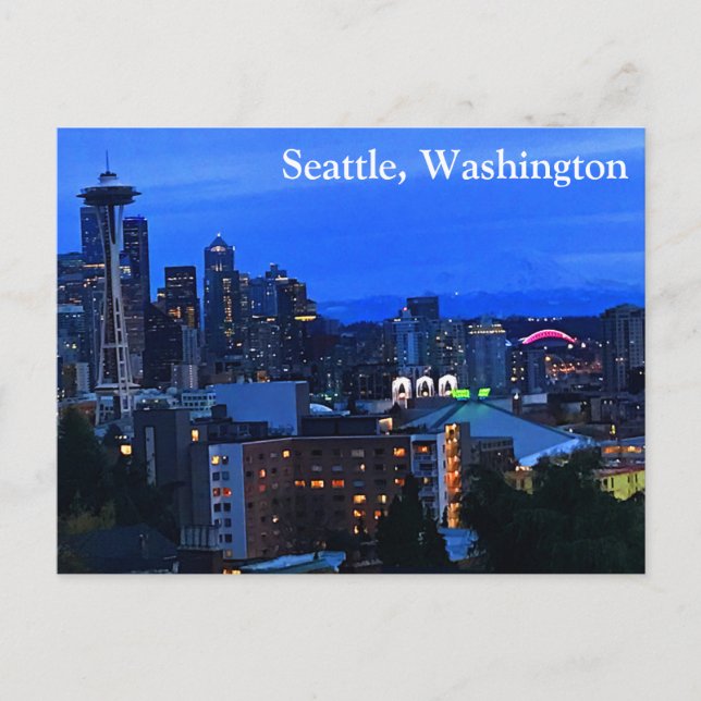 Postal Postcard n.º 8-2 de Seattle (Anverso)