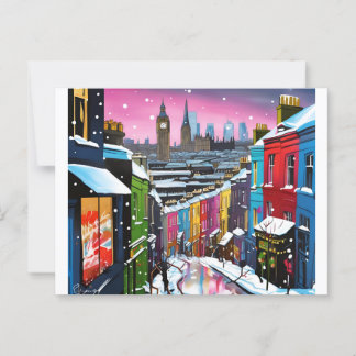 Postal Postcard navidades - Londres