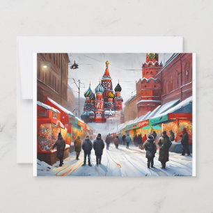 Postal Postcard navidades - Londres