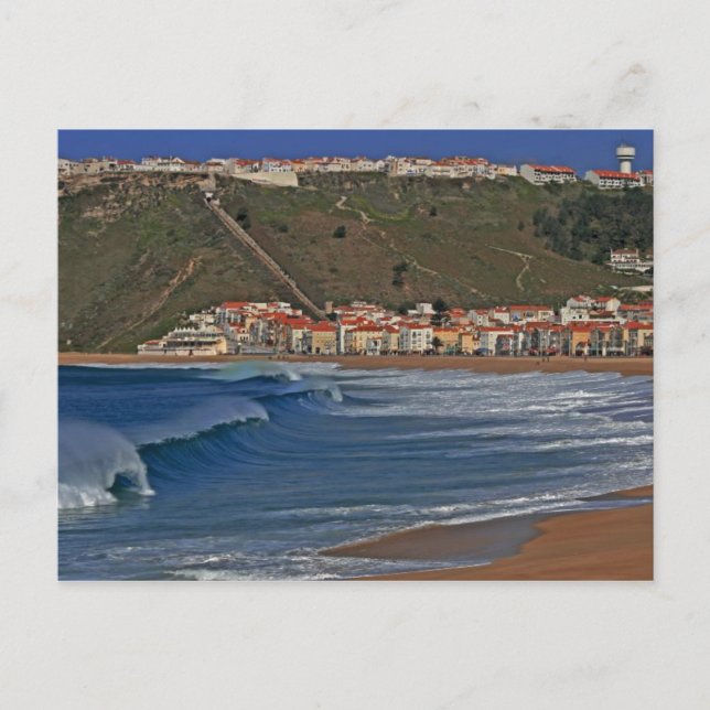 Postal Postcard Nazare, Leiria, Portugal (Anverso)