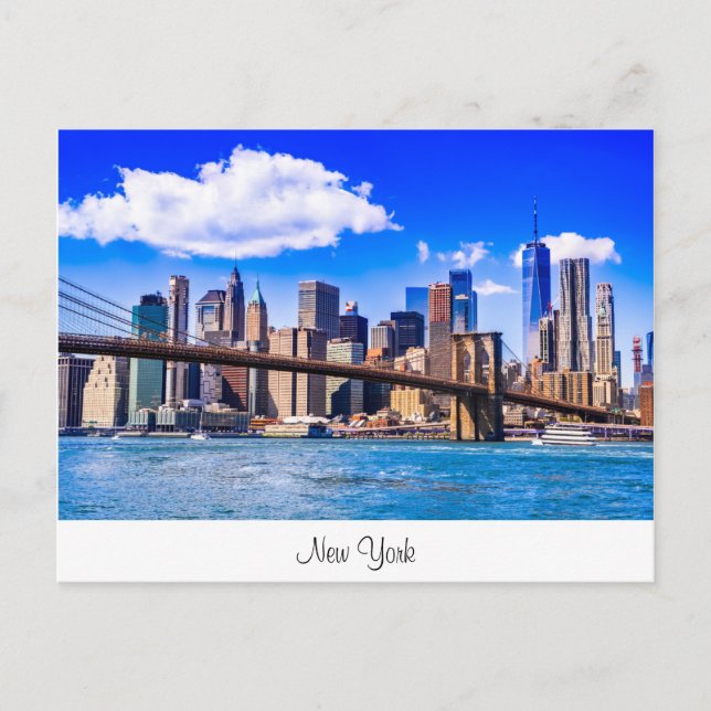 Postal Postcard New York (Anverso)