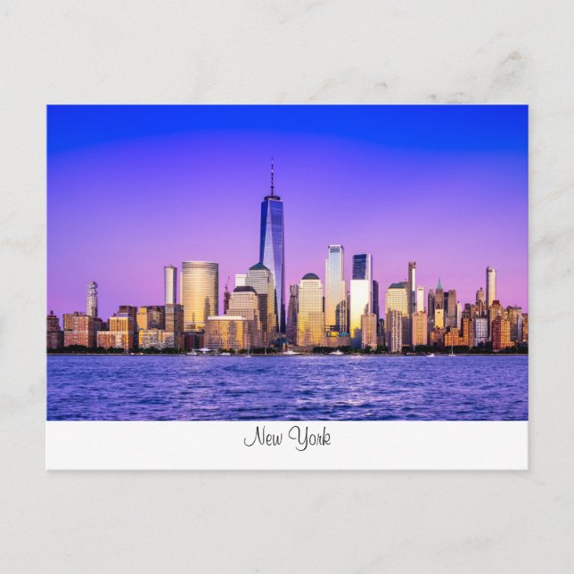 Postal Postcard New York (Anverso)