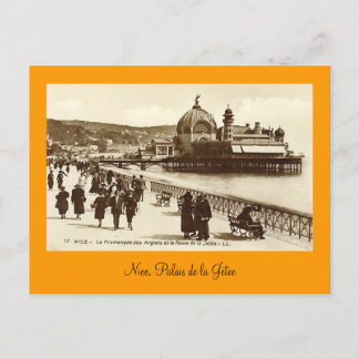 Postal Postcard, Nice, Palais de la Jetee