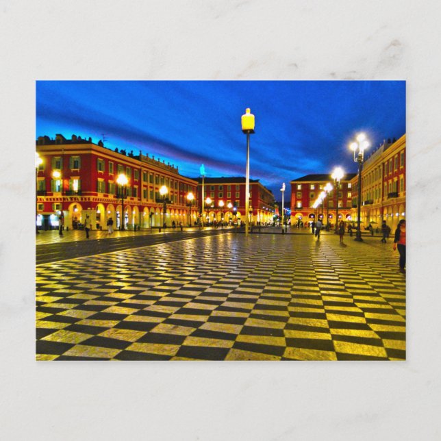 Postal Postcard Nice, Provence-Alpes-Côte-D'Azur, Francia (Anverso)