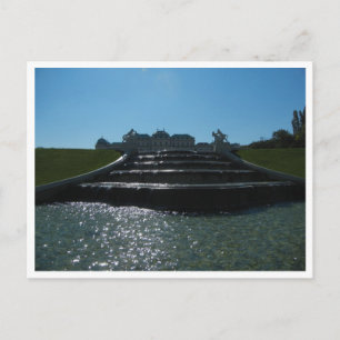 Postal Postcard - Oberes Belvedere y Fuente, Wien