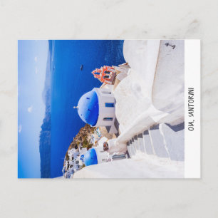 Postal Postcard Oia Santorini